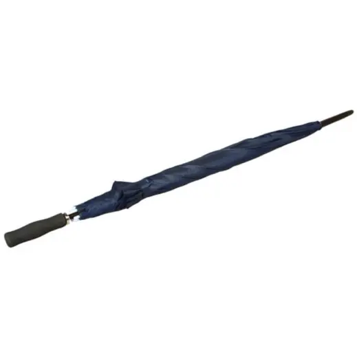 Large Golf Umbrella - EVA Handle Blue Closed